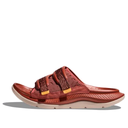 HOKA ONE ONE ORA Luxe Recovery Slide 'Hot Sauce' 1134150-HSPW