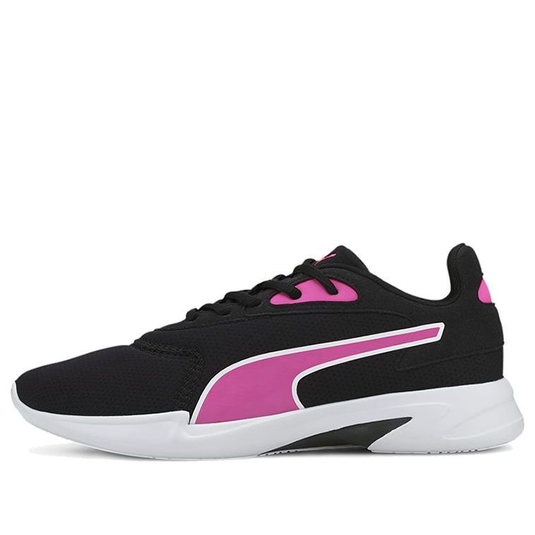 (WMNS) PUMA Jaro Neon Low Running Shoes Black/Pink/White 193691-01