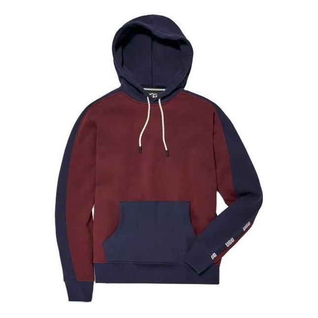 UGG Court Hoodie 'Burgundy Navy' 1144319-WGNV