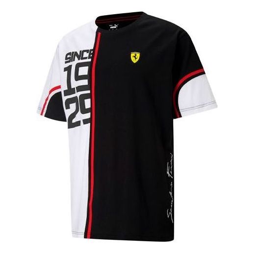 PUMA Scuderia Ferrari Statement Graphic T-shirt 'Black' 599809-11