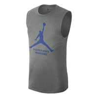 Air Jordan Logo x NBA Golden State Warriors Essential Tank 'Grey' FQ1971-063