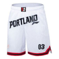 Li-Ning C.J. McCollum-1 Basketball Shorts 'White' AAPQ057-2