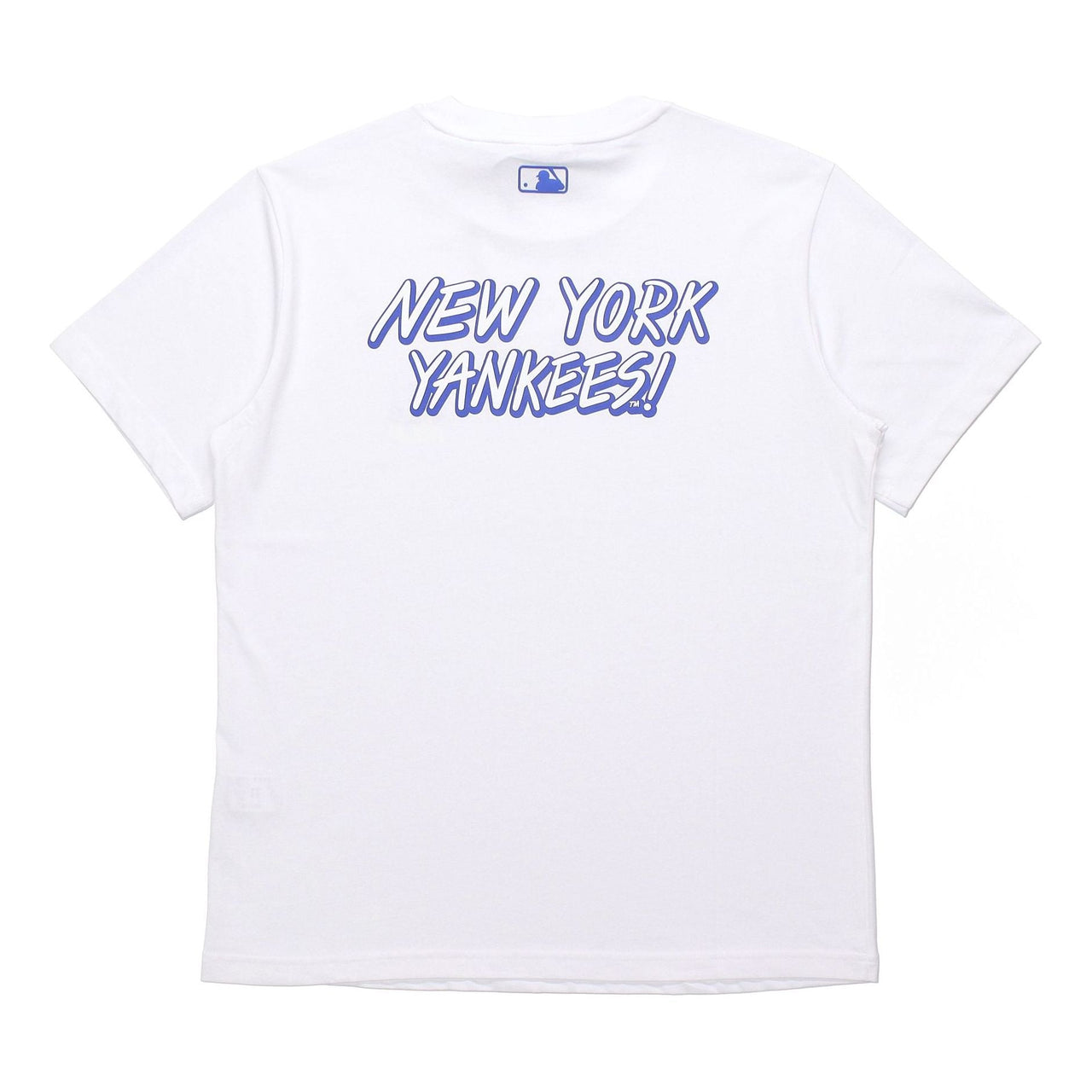 MLB New York Yankees Basic Graffiti Printing Sports Short Sleeve Unisex White 31TS12031-50W