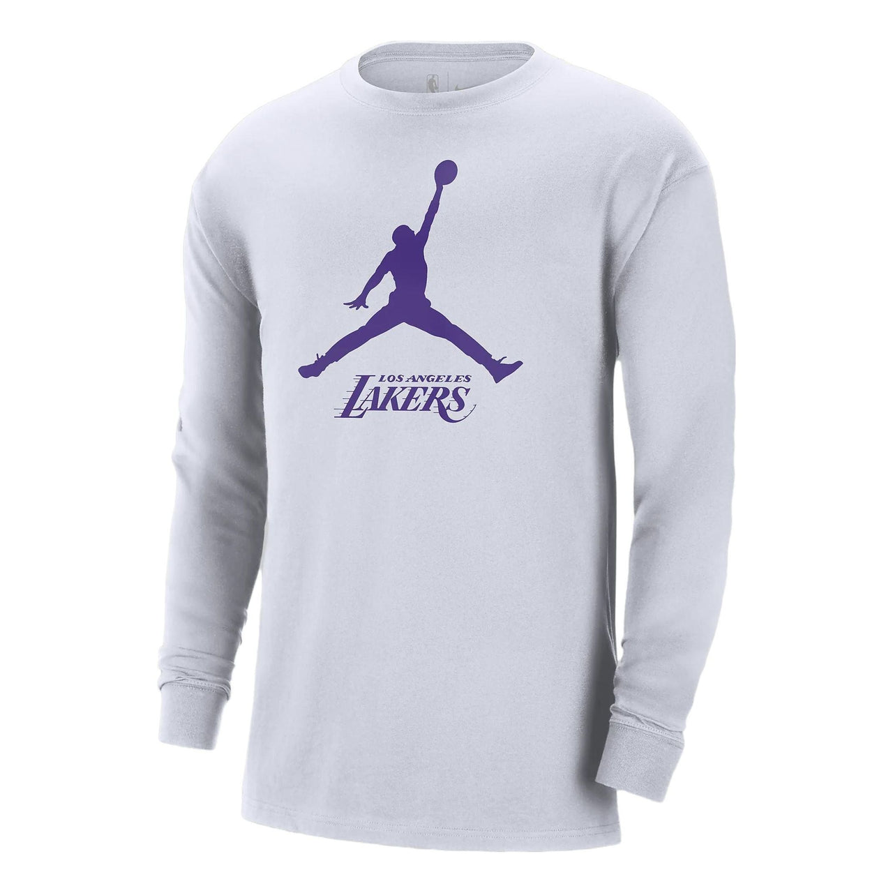 Air Jordan x NBA Los Angeles Lakers Essential Long-Sleeve T-Shirt 'White' FN1268-100