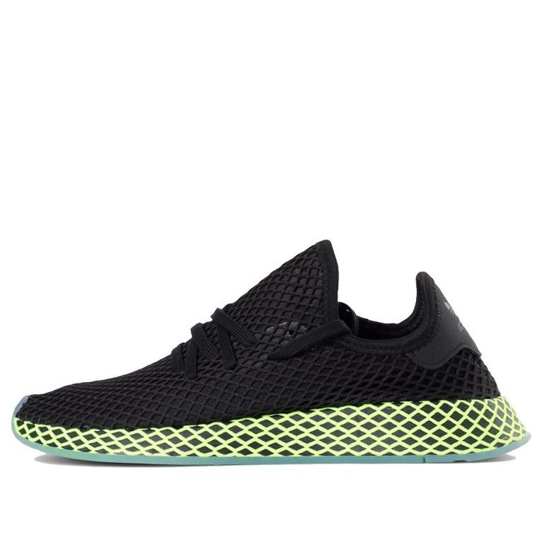 حذاء adidas Deerupt 'Core Black Ash Blue' B41755