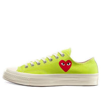 Converse x COMME des GARCONS PLAY Chuck 70 Low 'Bright Green' 168302C