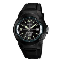 CASIO Quartz Waterproof Sports Mens Black Analog MW-600F-1A