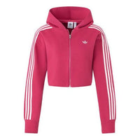 (WMNS) adidas Originals Premium Zipper Hoodie Asia Sizing 'Pink' JI7063