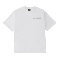 New Balance MET24 Reflection NB Logo T-Shirt 'White' AMT45005-WT