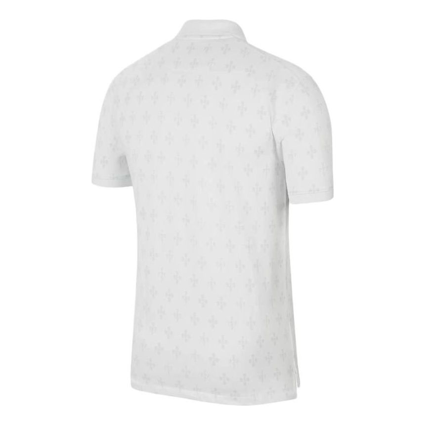 Nike x Paris Saint-Germain Slim Fit Polo Shirt Asia Sizing 'White' CW5310-100