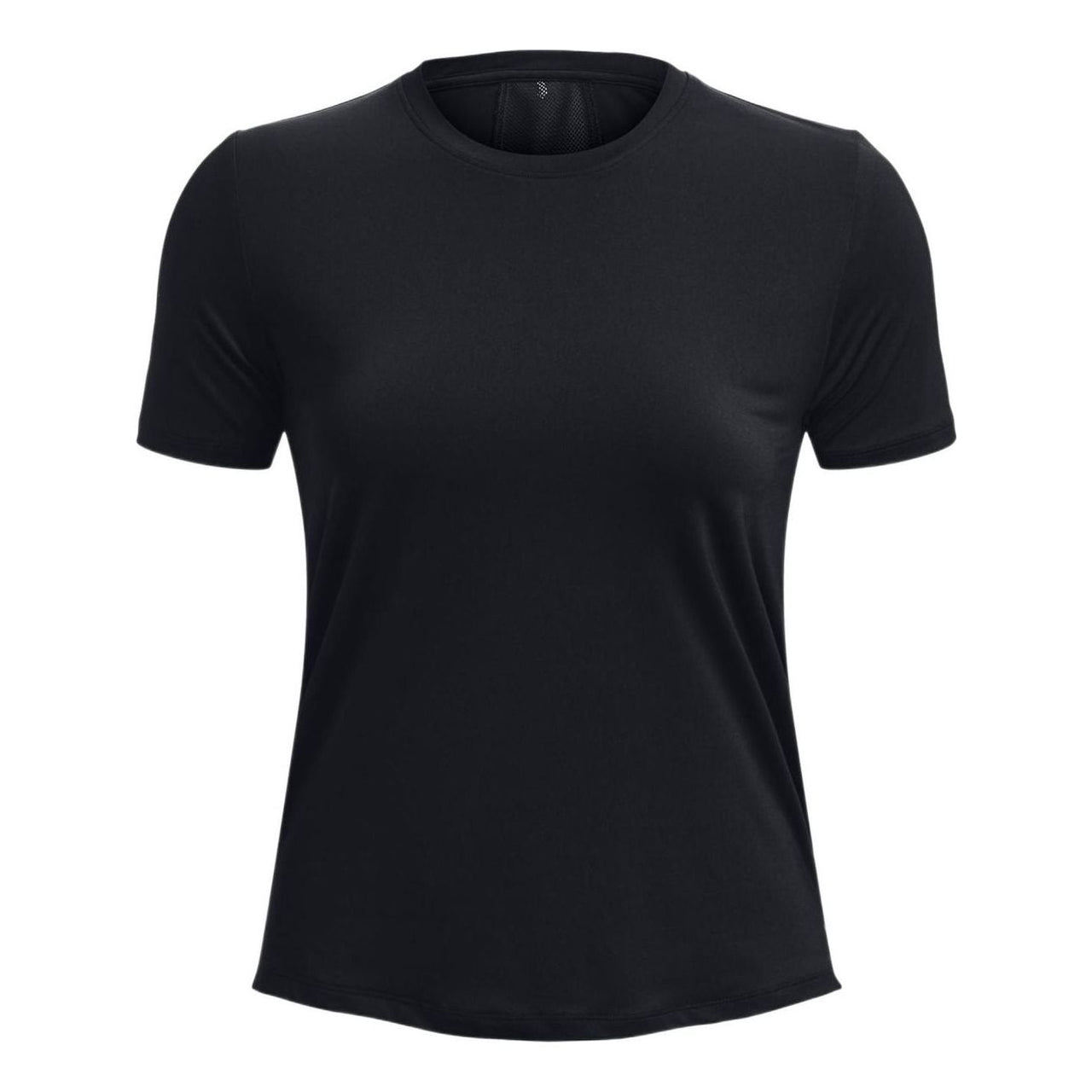 (WMNS) Under Armour Rush Vent T-shirt 'Black' 1379043-001