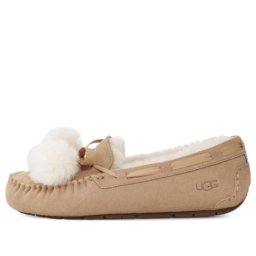 (WMNS) UGG Dakota Moccasins Slippers 'LIght Chestnut'' 1138651-SAN