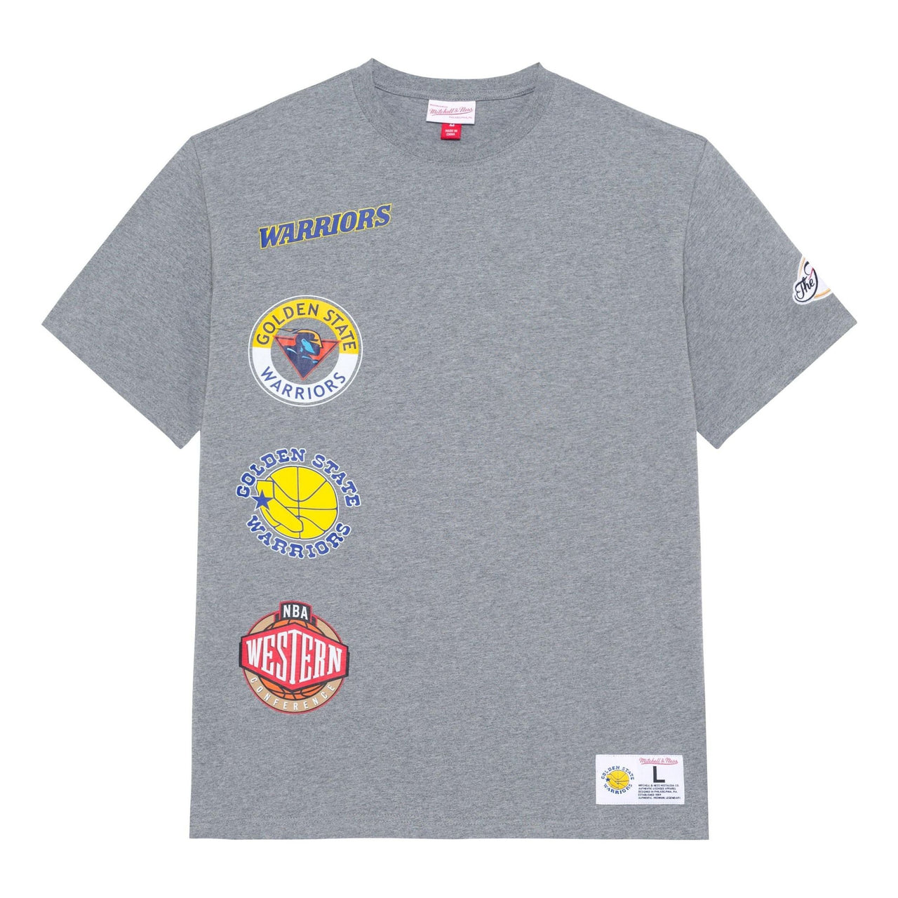 Mitchell & Ness x NBA City Collection T-shirt 'Golden State Warriors' TCRW4989-GSWYYPPPGYHT
