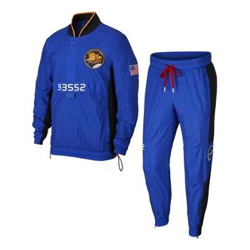 بدلة رياضية Nike M NK NASA Athleisure Casual Sports Suit باللون الأزرق CI6891-480