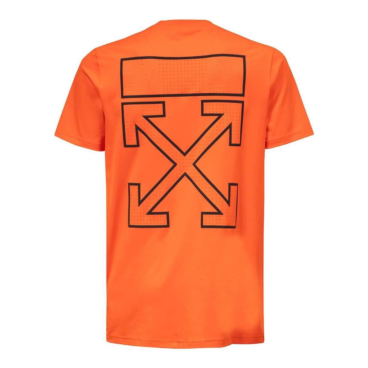 Off-White Other Materials T-shirt 'Orange' OMVA025S23FAB0012001