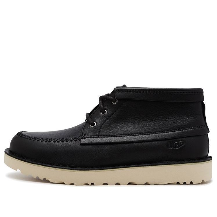 UGG Campout Chukka Uld 'Black Leather' 1123637-BLLE