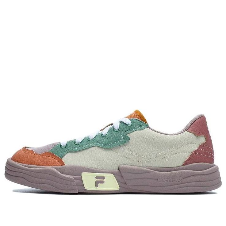 (WMNS) FILA FUSION Pop II Skate Shoes 'Green Orange' T12W322109FAS