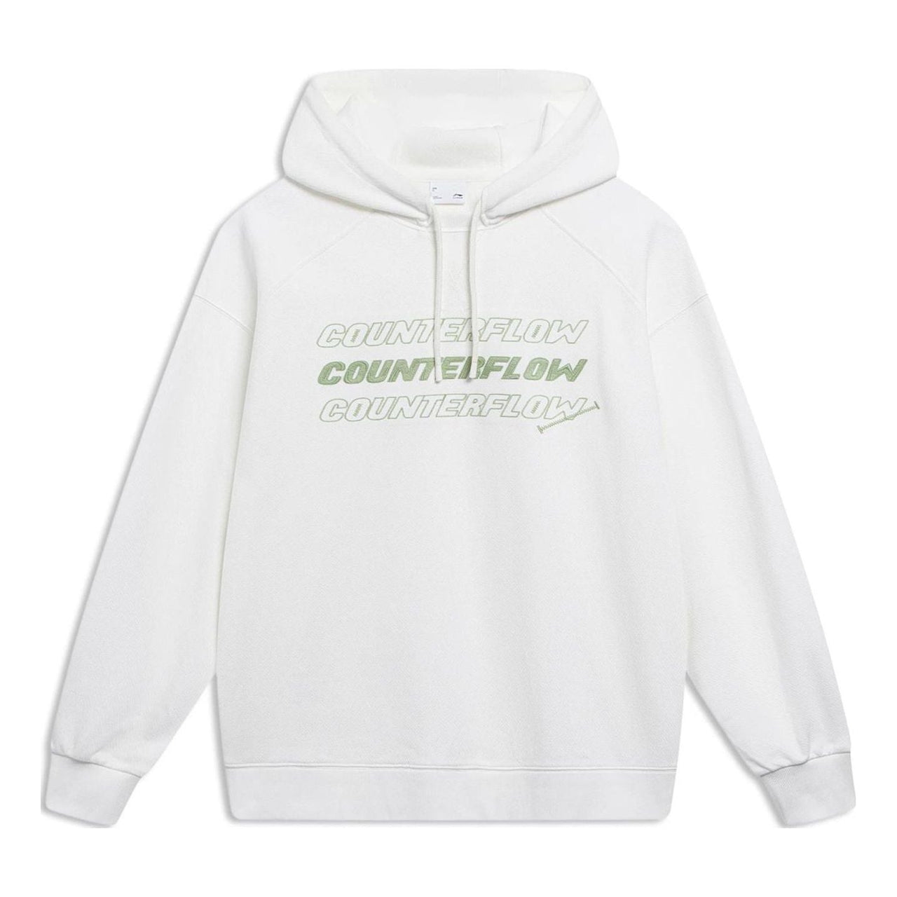 Li-Ning Counterflow Graphic Hoodie 'White' AWDT531-1