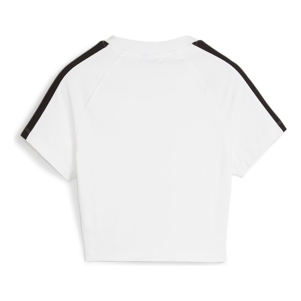 (WMNS) PUMA ICONIC T7 Baby Tee 'White' 625598-02
