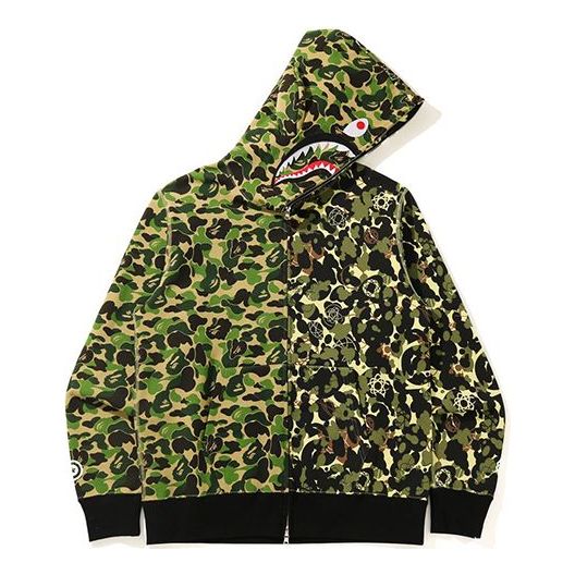 A Bathing Ape x UNKLE Crossover Zipper Camouflage 1H23-115-906