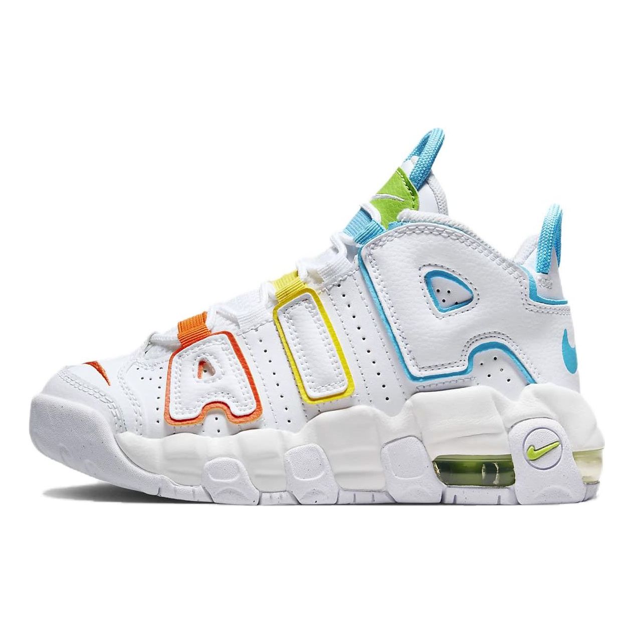 (PS) Nike Air More Uptempo GS 'White Multi' FJ4625-100