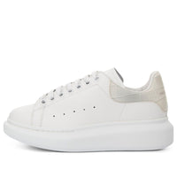 (WMNS) Alexander McQueen Oversized Low-Top Sneakers 'White Beige' 718233WICG68959