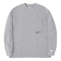 New Balance 1000 Long Sleeve T-Shirt Regular Fit 'Grey' AMT25023-HGR