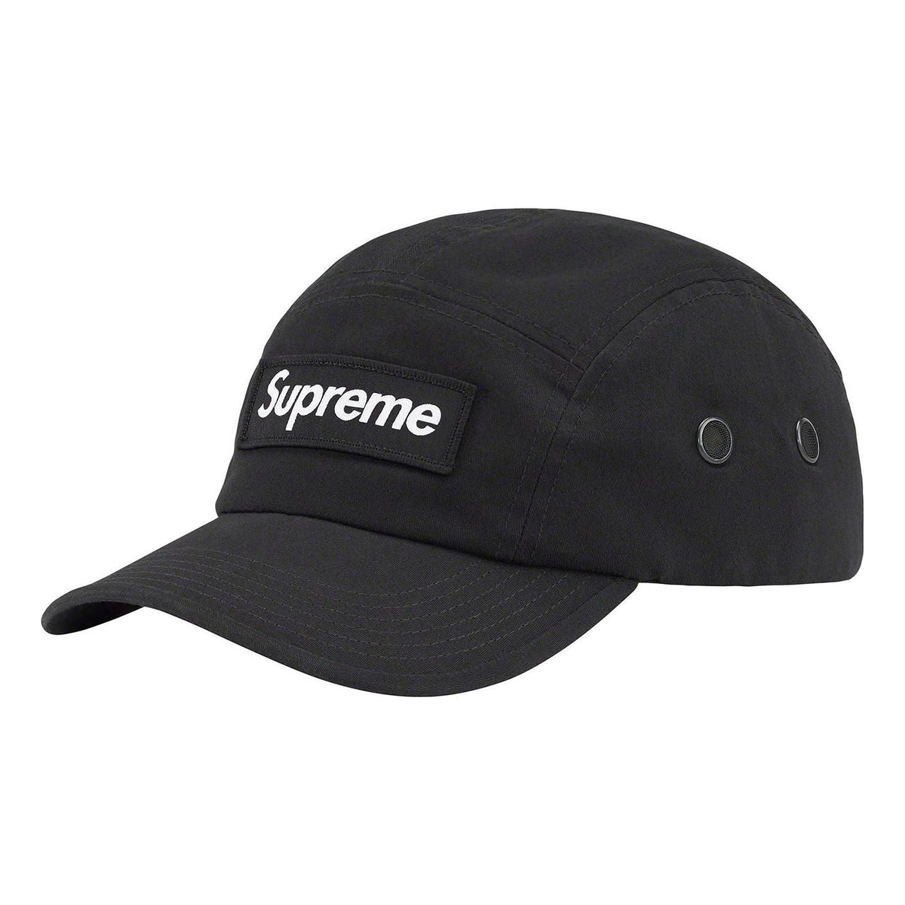 Supreme Military Camp Cap 'Black White' SUP-SS22-737