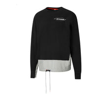 PUMA x ATTEMPT Crossover Printing Splicing Casual Round Neck Black 598273-01
