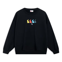 Li-Ning Rijindoujin Graphic Sweatshirt 'Black' AWDT315-2