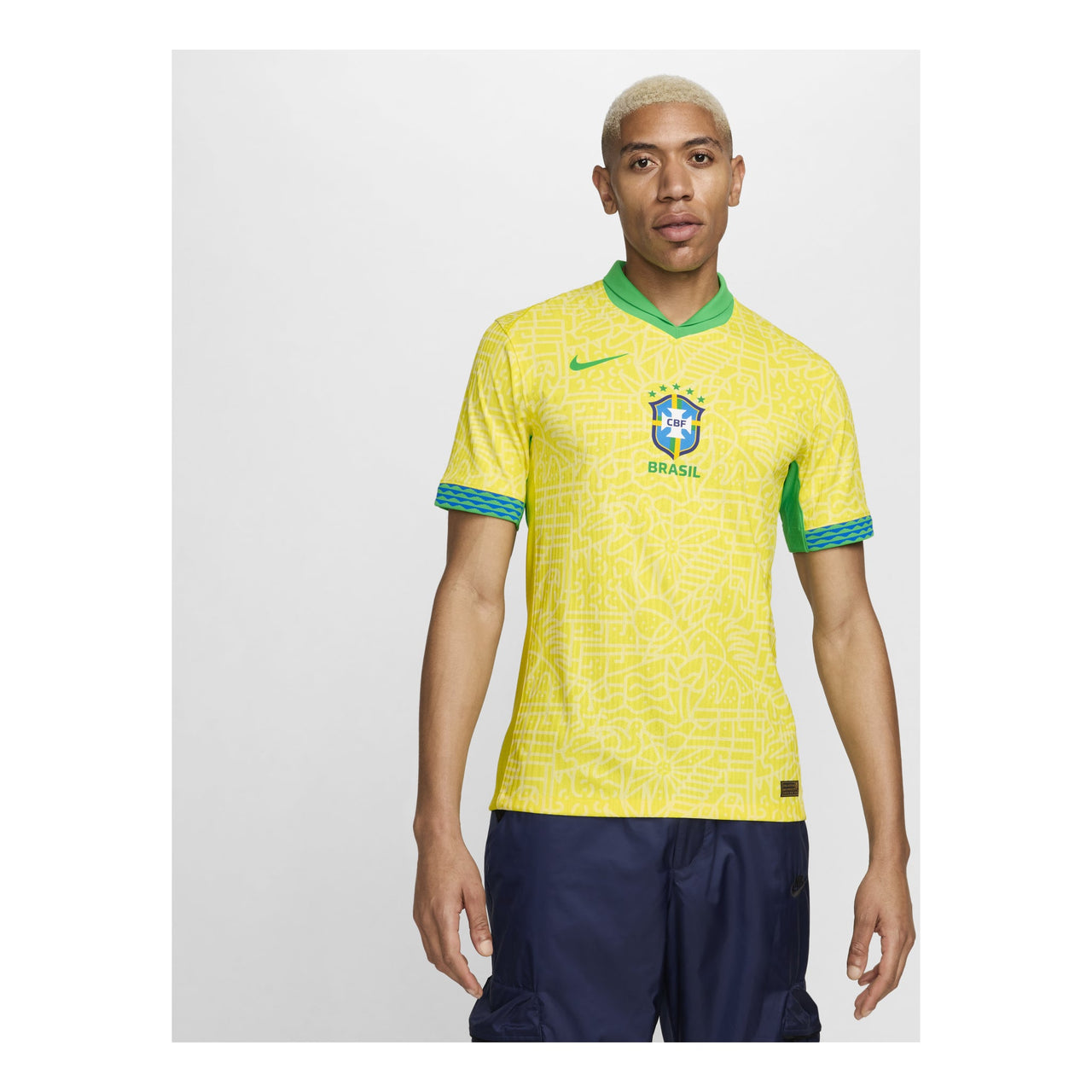 Nike Brazil 24/25 Match Authentic Home Jersey 'Yellow' FJ4270-706