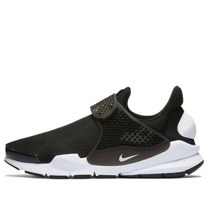 (GS) حذاء رياضي Nike Sock dart منخفض الرقبة "أسود وأبيض" 904276-001