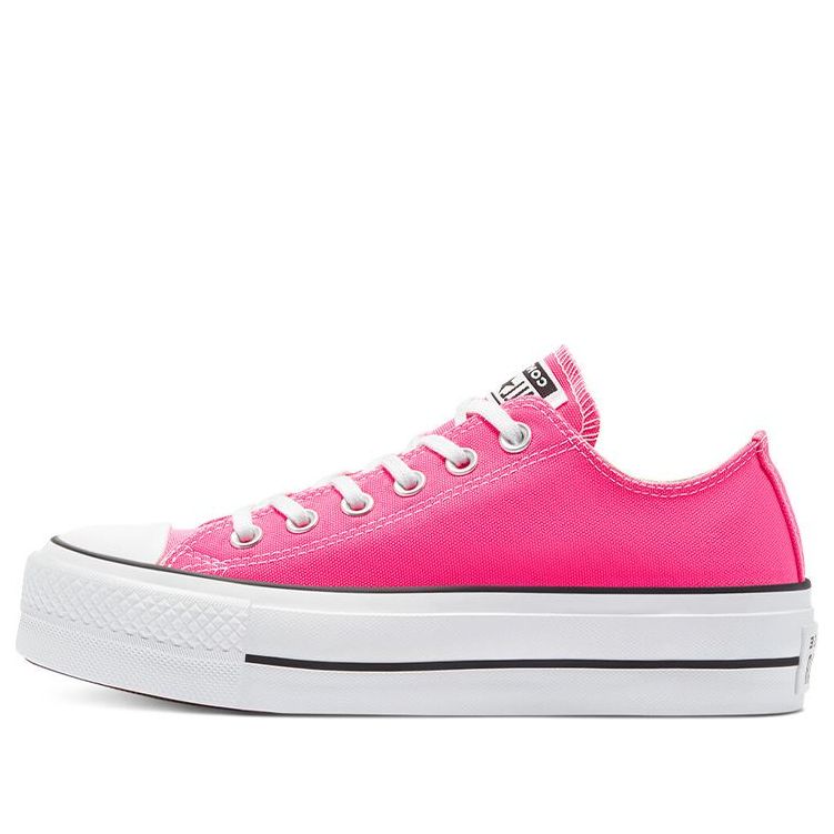 (WMNS) Converse Chuck Taylor All Star Platform Low 'Hyper Pink' 570324C