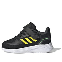 (TD) adidas Runfalcon 2.0 'Black Beam Yellow' HR1400