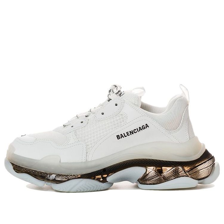 Balenciaga Triple S Sneaker 'Clear Sole - White Black' 541624W2FR29010