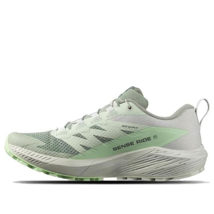(WMNS) SALOMON Sense Ride 5 'Lily Pad Metal' 473141 / L47314100