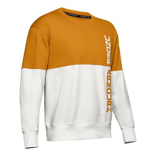 Under Armour Unisex Fleece Sweatshirt White 1351094-113