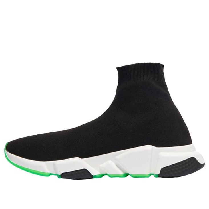 Balenciaga Speed Trainer 'Black Green' 587286W17041073