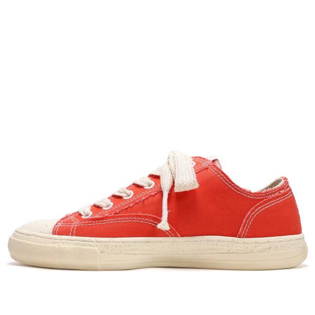 Maison MIHARA YASUHIRO PAST Sole 6 - Hole Low-top Sneaker 'Red' A06FW502-RED