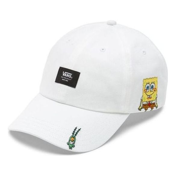 Vans x Spongebob Cap 'White Black Yellow' VN0A5FH1ZAY1