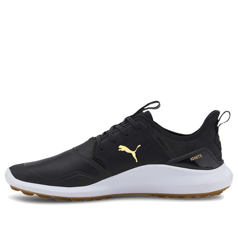 PUMA Ignite NXT Crafted Golf Shoe Black/Gold 192437-05