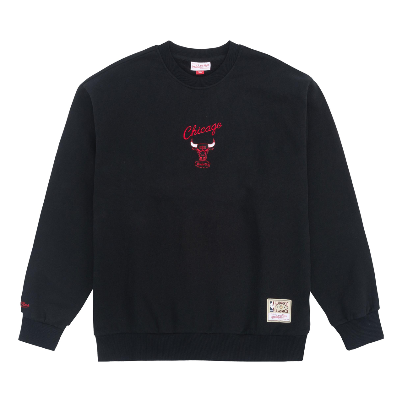 Mitchell & Ness x NBA Chicago Bulls Sweatshirt 'Black' MNJYFWHD23092007