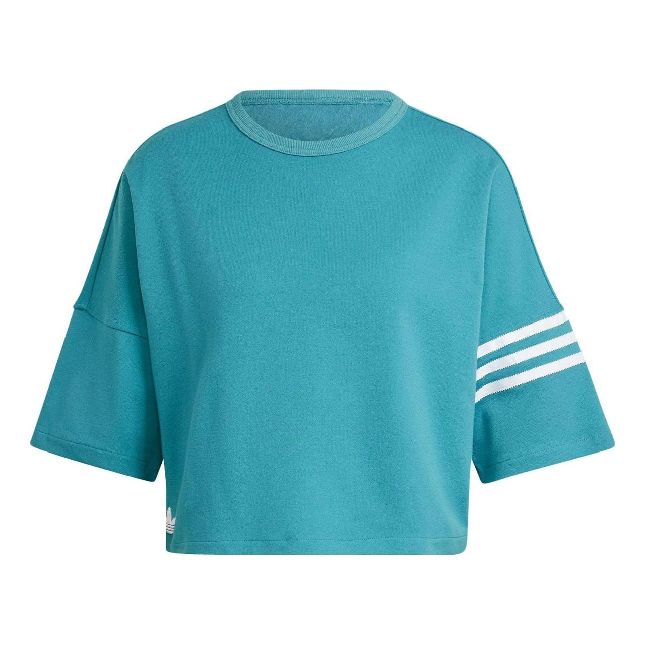 (WMNS) adidas Adicolor Neuclassics Tee 'Turquoise' IM1829