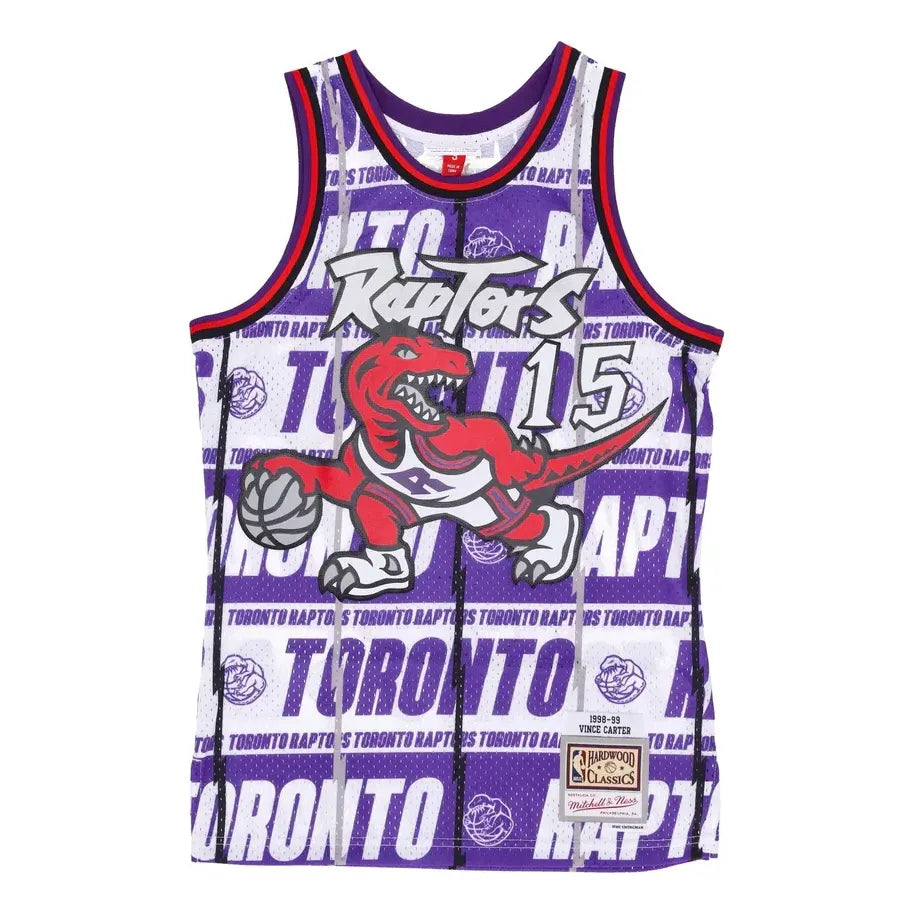 Mitchell & Ness x NBA Raptors 1998-99 Teamwrap Swingman Jersey 'Vince Carter 15' TFSM4778-TRA98VCAPURP