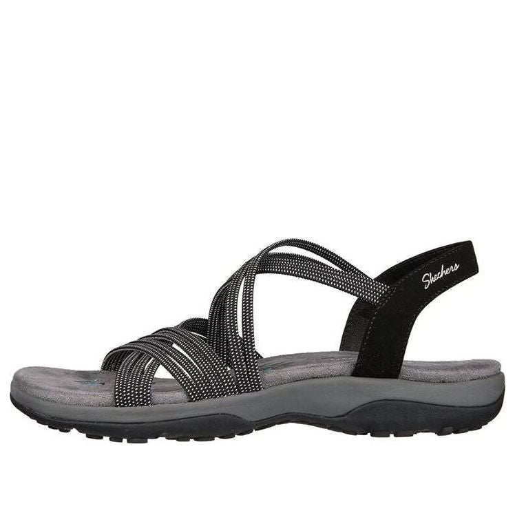 (WMNS) Skechers Reggae Slim-Turn It Up 163117-BLK