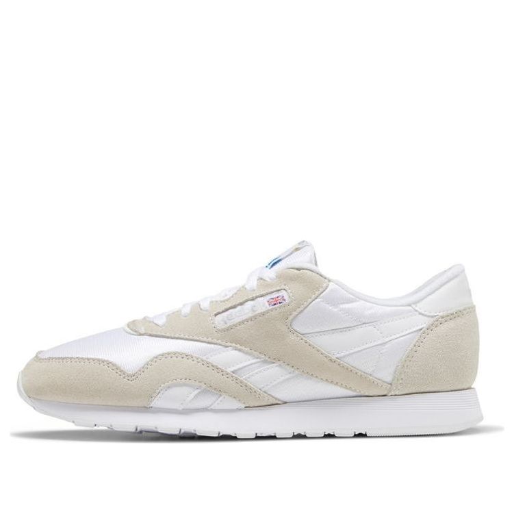 Reebok Classic Nylon Running Shoes White/Brown FZ6390