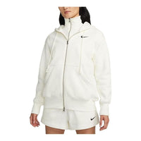 (WMNS) Nike Sportswear Tech Fleece Full-Zip Hoodie 'White' DQ5759-133