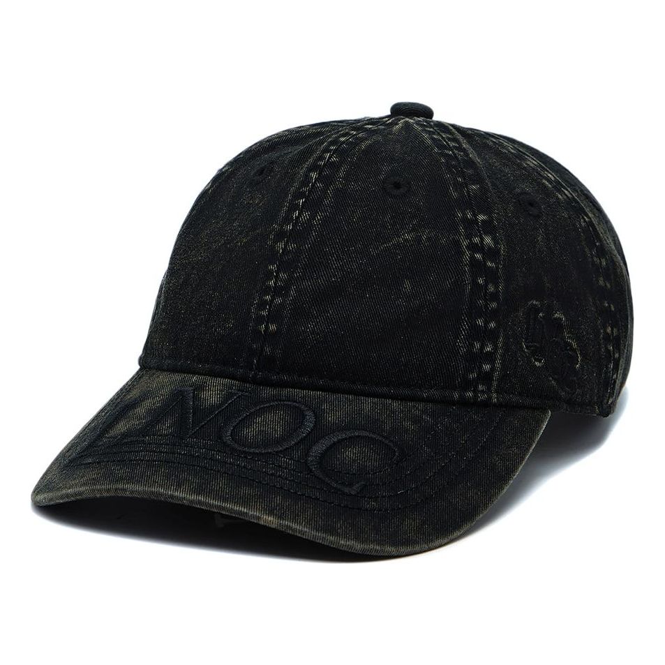 Li-Ning Logo Denim Baseball Cap 'Washed Black' AMYT039-1