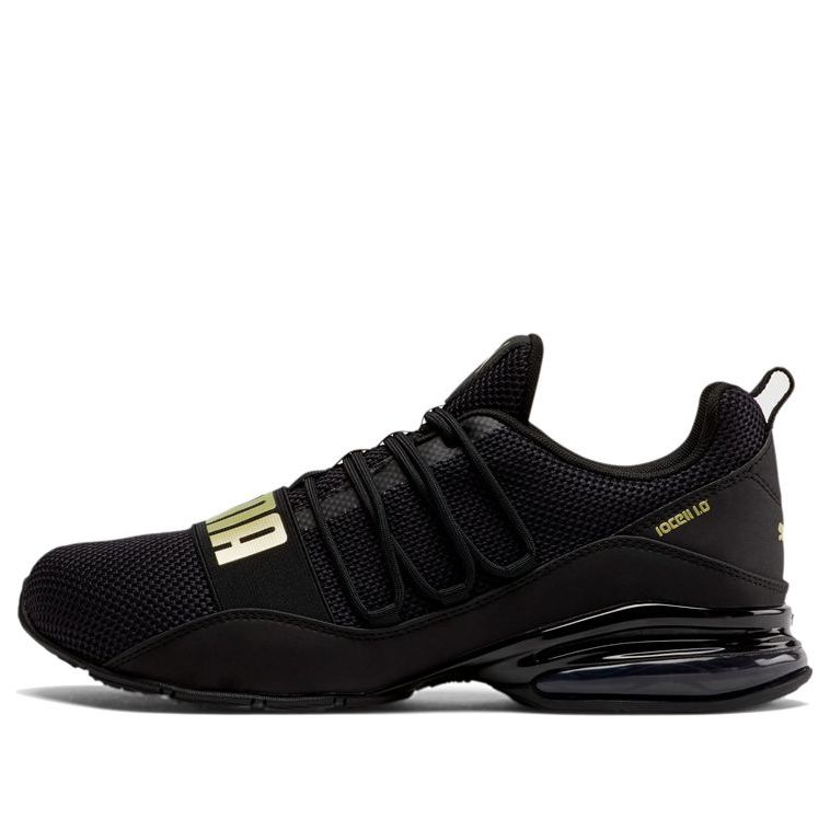 PUMA Cell Regulate Woven Black/Gold Running Shoes 192491-06
