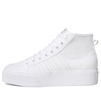 (WMNS) adidas Nizza Platform Mid 'Triple White' FY2782